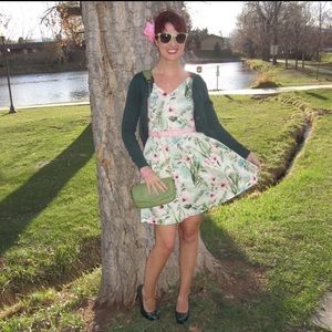 ModCloth Closet Floral Dress